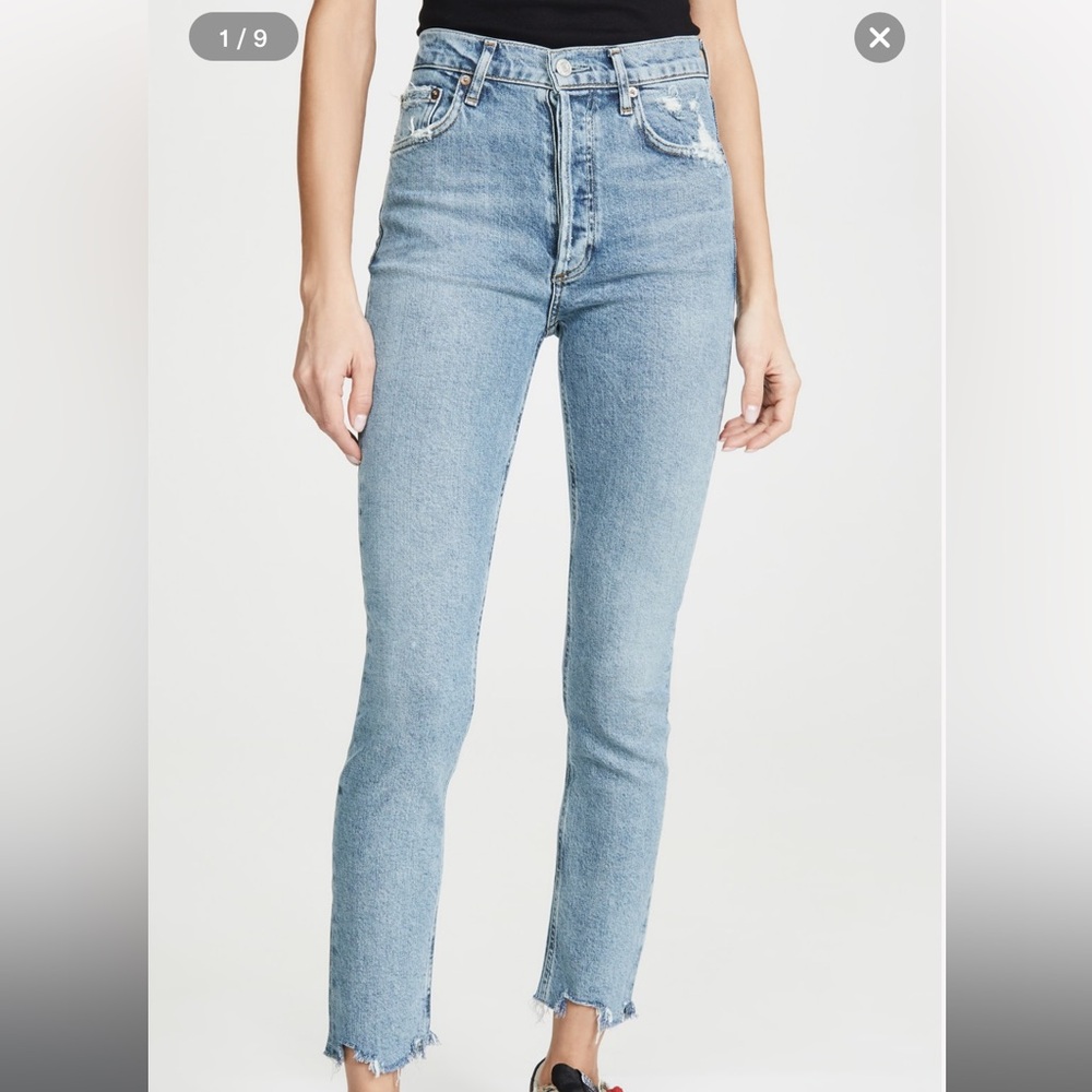 AGOLDE Nico High Rise Slim Fit Jeans